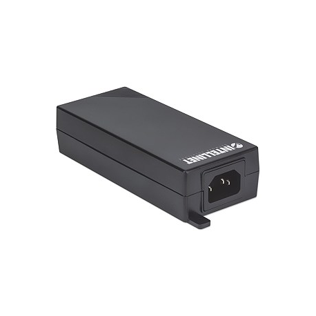 Intellinet Gigabit High-Power PoE+ Injector,1 x 30 W Port, IEEE 802.3at / af Compliant, Plastic Housing - PoE injector - AC 100-240 V - 30 Watt - output connectors: 1 - 4