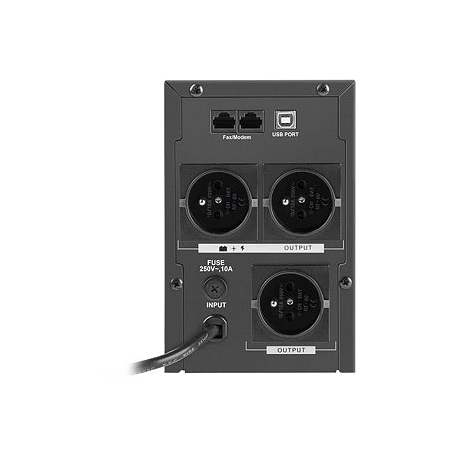 Armac Office O/1000E/LCD - UPS - AC 145 - 290 V - 650 Watt - 1000 VA 7 Ah 7 Ah - USB - output connectors: 3 - 4