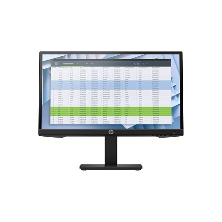 HP P22h G4 - LED monitor - 22" (21.5" viewable) - 1920 x 1080 Full HD (1080p) @ 75 Hz - IPS - 250 cd / m² - 1000:1 - 5 ms - HDMI, VGA, DisplayPort - black - 0
