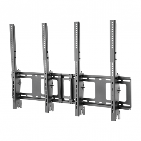Neomounts by Newstar NS-WMB200P - Bracket - for 2 LCD displays - black - screen size: 40"-52" - wall-mountable - 1