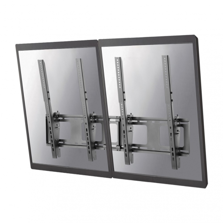 Neomounts by Newstar NS-WMB200P - Bracket - for 2 LCD displays - black - screen size: 40"-52" - wall-mountable - 6
