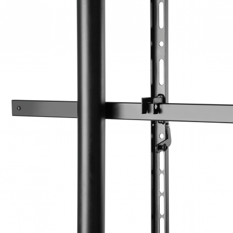 Neomounts by Newstar NS-M3800 - Cart - for LCD display / AV system - black - screen size: 60"-100" - 5