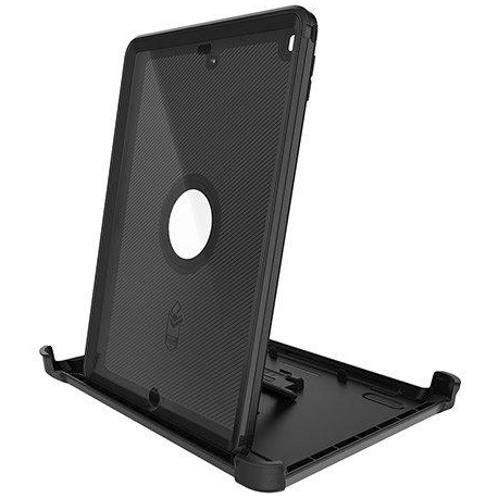 OtterBox Defender Series - Protective case for tablet - polyester, polycarbonate, synthetic rubber - black - for Apple 10.2-inch iPad (7th generation, 8th generation) - 1