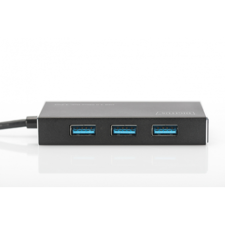 DIGITUS USB 3.0 Office Hub DA-70240-1 - Hub - 4 x SuperSpeed USB 3.0 - desktop - 2