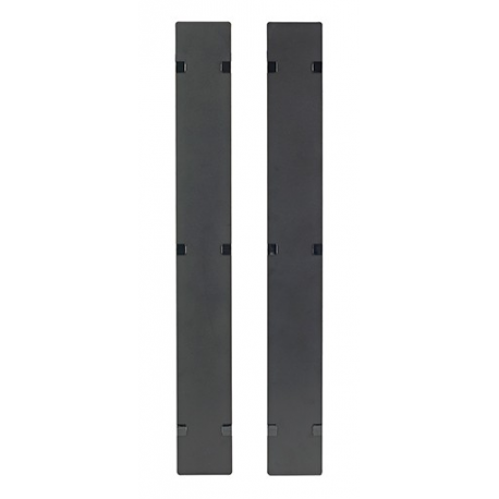 APC - Rack cable management panel cover - black - 48U (pack of 2) - for NetShelter SX - 3