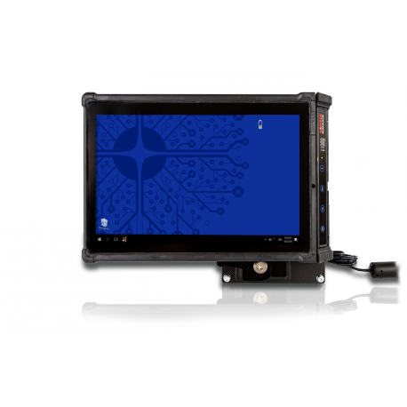 Datalogic TaskBook - Rugged - vehicle mount computer - no keyboard - Atom E3826  /  1.46 GHz - Win 10 IoT Enterprise - 4 GB RAM - 32 GB SSD - 7" touchscreen 1024 x 600 - Wi-Fi 5 - 1
