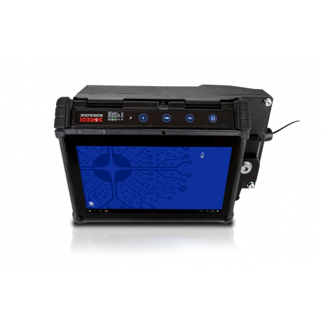 Datalogic TaskBook - Rugged - vehicle mount computer - no keyboard - Atom E3826  /  1.46 GHz - Win 10 IoT Enterprise - 4 GB RAM - 32 GB SSD - 7" touchscreen 1024 x 600 - Wi-Fi 5 - 3