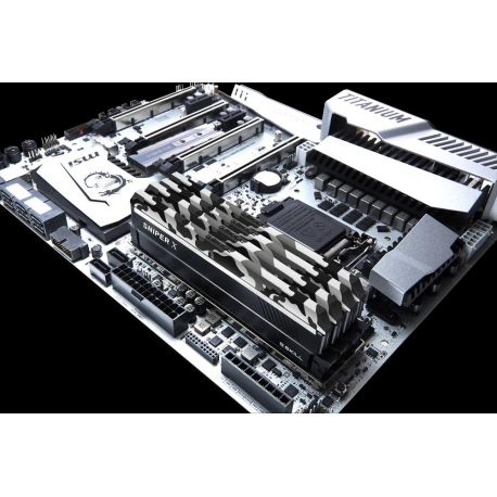 G.Skill SNIPER X Series - Urban Camo - DDR4 - kit - 16 GB: 2 x 8 GB - DIMM 288-pin - 3200 MHz  /  PC4-25600 - CL16 - 1.35 V - unbuffered - non-ECC - urban camouflage - 2