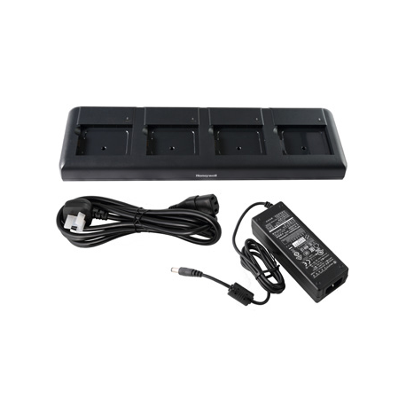 Honeywell Quad Battery Charger - Battery charger - output connectors: 4 - Europe - for P / N: 50134176-001 - 1