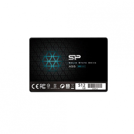 SILICON POWER Ace A55 - SSD - 512 GB - internal - 2.5" - SATA 6Gb / s - 5