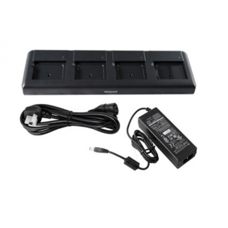 Honeywell Quad Battery Charger - Battery charger - output connectors: 4 - Europe - for P / N: BAT-EDA50K-1 - 1
