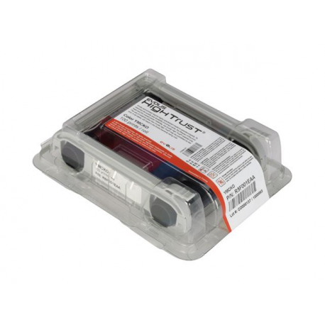 Evolis High Trust 1 / 2 YMCKOKO Ribbon - Colour (cyan, magenta, yellow, resin black, clear overcoat) - print ribbon (color, half-panel) - for Evolis Primacy, Zenius - 4