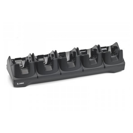 Zebra 5Slot Charge Only Cradle - Handheld charging stand - output connectors: 5 - for Zebra TC8000, TC8000 Premium, TC8000 Standard, TC8300 - 2