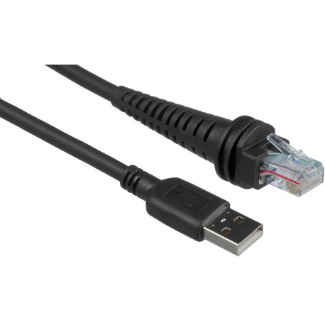 Honeywell - USB cable - USB (M) to USB (M) - 3 m - straight connector - black - for Solaris 7980g - 2