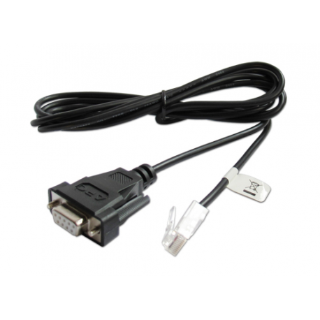 APC - Serial cable - RJ-45 (M) to DB-9 (F) - 2 m - for P / N: SRV1KA-TW, SRV1KI-TW, SRV2KA-TW, SRV2KI-TW, SRV3KA-TW, SRV3KI-TW, SRV6KI-TW - 1