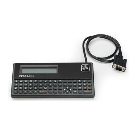 Zebra Keyboard Display Unit - Keyboard - serial - QWERTY - for Zebra ZD500R - 2