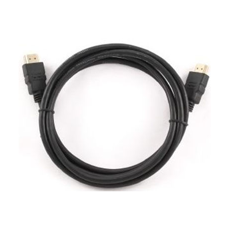 Gembird CC-HDMI4-0.5M - HDMI cable with Ethernet - HDMI male to HDMI male - 50 cm - shielded twisted pair (STP) - black - 1