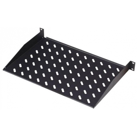 DIGITUS Professional DN-19 TRAY-1-400-SW - Rack mounting tray - RAL 9005 - 1U - 19" - 2