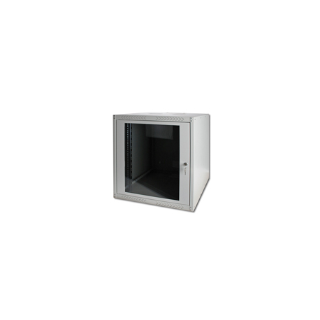 DIGITUS Professional Line DN-19 12-U-EC - Cabinet - wall mountable - grey, RAL 7035 - 12U - 19" - 1