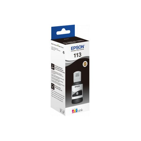 Epson EcoTank 113 - 127 ml - black - original - ink refill - for EcoTank ET-16150, 5150, 5170, 5880, M16600; EcoTank Pro ET-16680, 5150, 5170, M16680 - 1