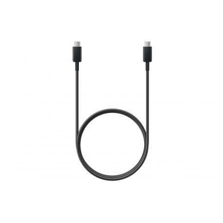 Samsung EP-DN975 - USB cable - USB-C (M) to USB-C (M) - USB 2.0 - 1 m - USB Power Delivery (5A, 100W) - black - for Galaxy Note10, Note10+, Note10+ 5G - 0