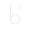 Samsung EP-DN975 - USB cable - USB-C (M) to USB-C (M) - USB 2.0 - 1 m - USB Power Delivery (5A, 100W) - white - for Galaxy Note10, Note10+, Note10+ 5G