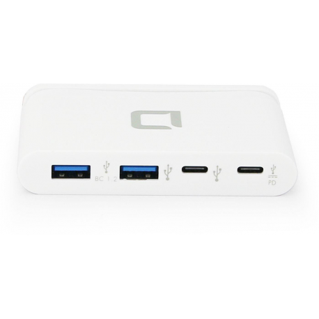 DICOTA USB-C Portable Hub 4-in-1 - Hub - 2 x USB-C + 2 x SuperSpeed USB - desktop - 0