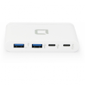 DICOTA USB-C Portable Hub 4-in-1 - Hub - 2 x USB-C + 2 x SuperSpeed USB - desktop