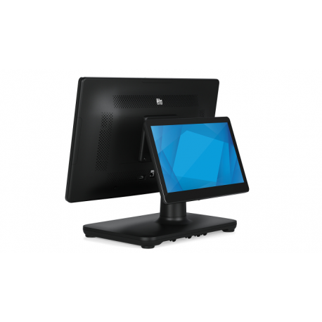 EloPOS System i3 - With I / O Hub Stand - all-in-one - 1 x Core i3 8100T  /  3.1 GHz - RAM 4 GB - SSD 128 GB - UHD Graphics 630 - GigE - WLAN: 802.11a / b / g / n / ac, Bluetooth 5.0 - Win 10 IoT Enterprise LTSB 64-bit - monitor: LED 21.5" 1920 x 1080 (Full HD) touchscreen - black - 2