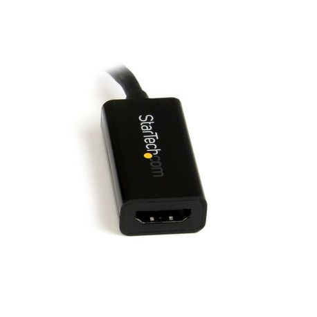 StarTech.com DisplayPort 1.2 to HDMI Adapter - 4K 30Hz - Active Audio Video Converter for DP laptop computers and HDMI Monitor Displays (DP2HD4KS) - Video converter - DisplayPort - HDMI - for P/N: SV231QDPU34K, TB3CDK2DP, TB3CDK2DPUE, TB3DK2DHV, TB3DK2DHVUE, TB3DK2DPM2, TB3DKM2DPL - 2