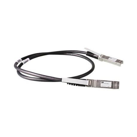 HPE X240 Direct Attach Cable - Network cable - SFP+ to SFP+ - 1.2 m - remarketed - for HPE 12XXX, 5500, 59XX; FlexFabric 1.92, 11908, 12902; SimpliVity 380 Gen10, 380 Gen9 - 0