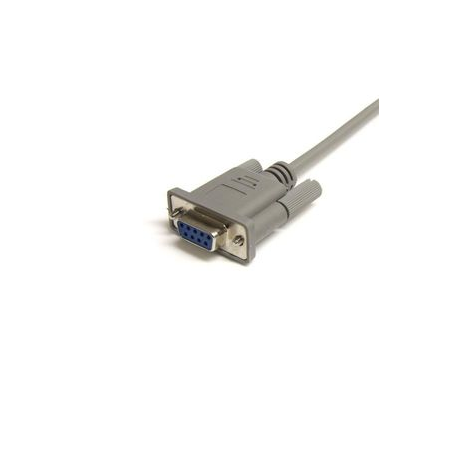 StarTech.com 25 ft Cross Wired DB9 Serial Null Modem Cable - F / F - Null modem cable - DB-9 (F) to DB-9 (F) - 7.6 m - for P / N: EC1S232U2, ICUSB232DB25, ICUSB232INT1, ICUSB232INT2, PCI2S232485I, PEX2S1P553B - 1
