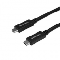 StarTech.com USB C to USB C Cable - 6 ft  /  1.8m - 5A PD - USB-IF Certified - M / M - USB 3.0 5Gbps - USB C Charging Cable - USB Type C Cable (USB315C5C6) - USB cable - USB-C (M) straight to USB-C (M) straight - USB 3.0 - 5 A - 1.8 m - 4K support - black - for P / N: SV211HDUC