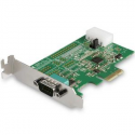StarTech.com 1-port PCI Express RS232 Serial Adapter Card, PCIe RS232 Serial Host Controller Card, PCIe to Serial DB9 COM Port, 16950 UART, Low Profile Expansion Card, Windows/macOS/Linux - Full/Low-Profile (PEX1S953LP) - Serial adapter - PCIe low profile - RS-232 x 1
