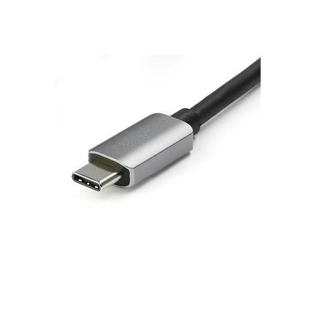 StarTech.com USB 3.1 Type-C to Dual Link DVI-I Adapter - Digital Only - 2560 x 1600 - Active USB-C to DVI Video Adapter Converter (CDP2DVIDP) - Adapter - dual link - USB-C (M) to DVI-I (F) - USB 3.1 - 15.2 cm - active - space grey - 2