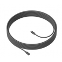 Logitech MeetUp - Microphone extension cable - 10 m - for Logitech EXPANSION MIC FOR MEETUP