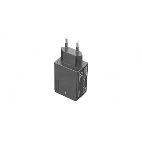 Lenovo 45W USB-C AC Portable Power Adapter - Power adapter - AC 100-240 V - 45 Watt - Europe - black - for IdeaPad Duet 3 11Q727; ThinkPad E14 Gen 4; L13 Yoga Gen 3; T14s Gen 3; X1 Carbon Gen 10 - 2