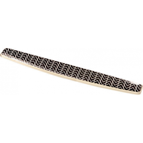 Fellowes Photo Gel - Keyboard wrist pillow - chevron - 0