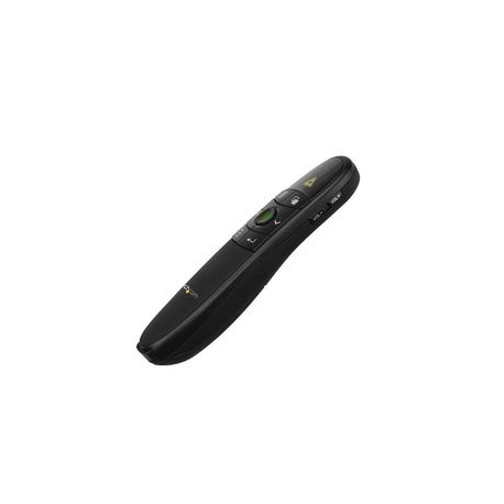 StarTech.com Wireless Presentation Remote with Green Laser Pointer - 90 ft. (27 m) - USB Presentation Clicker for Mac and Windows (PRESREMOTEG) - Presentation remote control - RF - black - 1