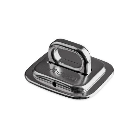 StarTech.com Laptop Cable Lock Anchor - Computer Security Cable Anchor - Lock anchor - silver - for P / N: LTLOCKNBL - 0