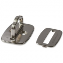 StarTech.com Laptop Cable Lock Anchor - Large - Security Cable Anchor Point - Lock anchor - silver - for P / N: LTLOCKNBL