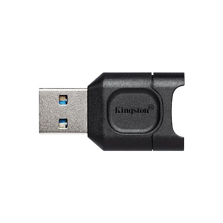 Kingston MobileLite Plus - Card reader (microSD, microSDHC, microSDXC, microSDHC UHS-I, microSDXC UHS-I, microSDHC UHS-II, microSDXC UHS-II) - USB 3.2 Gen 1 - 1
