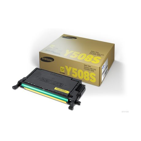 Samsung CLT-Y5082S - Yellow - original - toner cartridge (SU533A) - for Samsung CLP-620, CLP-670, CLX-6220, CLX-6250 - 7