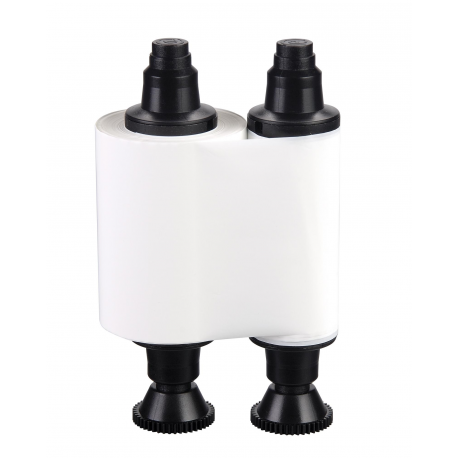 Evolis Monochrome ribbon - White - print ribbon - for Evolis Dualys, Dualys3, Pebble 4, Pebble4, Quantum, Securion - 3
