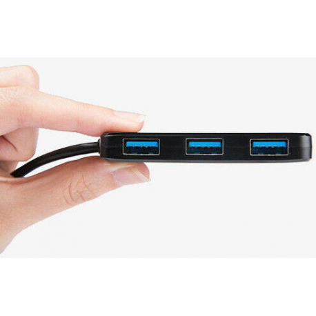 Transcend HUB2C - Hub - 4 x USB 3.1 Gen 1 - desktop - 2