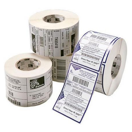 Zebra Z-Perform 1000D - Paper - permanent acrylic adhesive - uncoated - 76.2 x 50.8 mm 3840 label(s) (40 roll(s) x 96) labels - 1