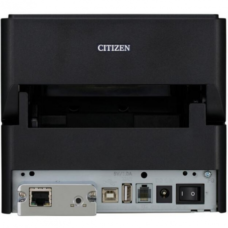 Citizen CT-S4500 - Receipt printer - direct thermal - Roll (11.2 cm) - 203 dpi - up to 200 mm / sec - USB, Bluetooth 3.0 EDR - cutter - black - 2