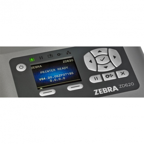 Zebra GX420t - Label printer - direct thermal  /  thermal transfer - Roll (10.8cm) - 203 dpi - up to 152 mm / sec - USB, LAN, serial - peeler - 5