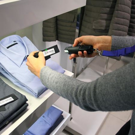 Datalogic RIDA DBT6400-BK - Barcode scanner - handheld - decoded - Bluetooth 4.0 - 5