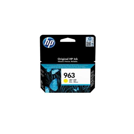 HP 963 - 10.7 ml - yellow - original - Officejet - ink cartridge - for Officejet 9012; Officejet Pro 90XX - 0